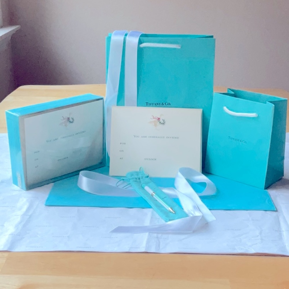 📝 TIFFANY & CO. STATIONARY AND PENCIL BUNDLE 📝 NWOT 📝